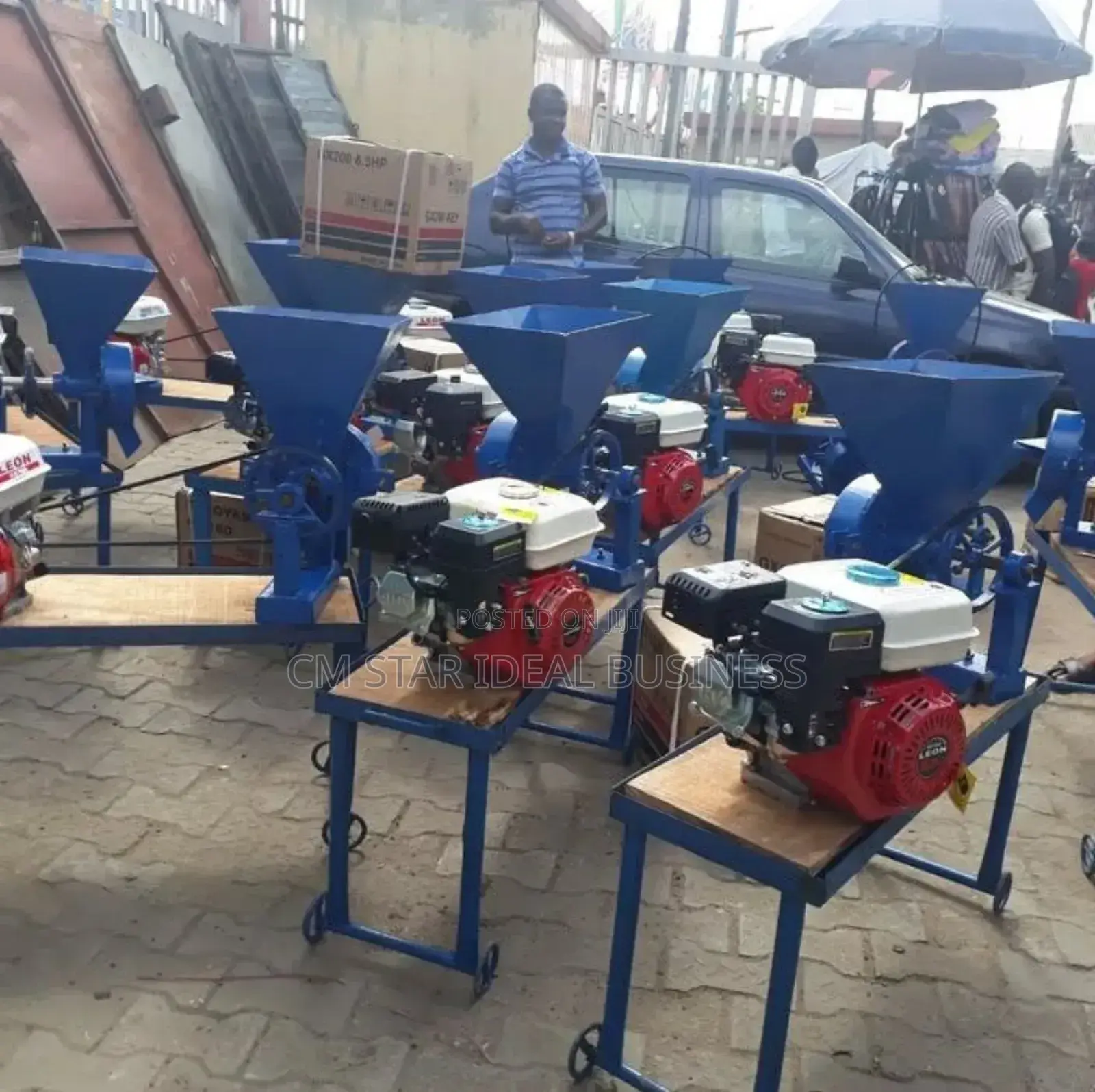 Gx200 Oil Alert Complete Granding Machine Set