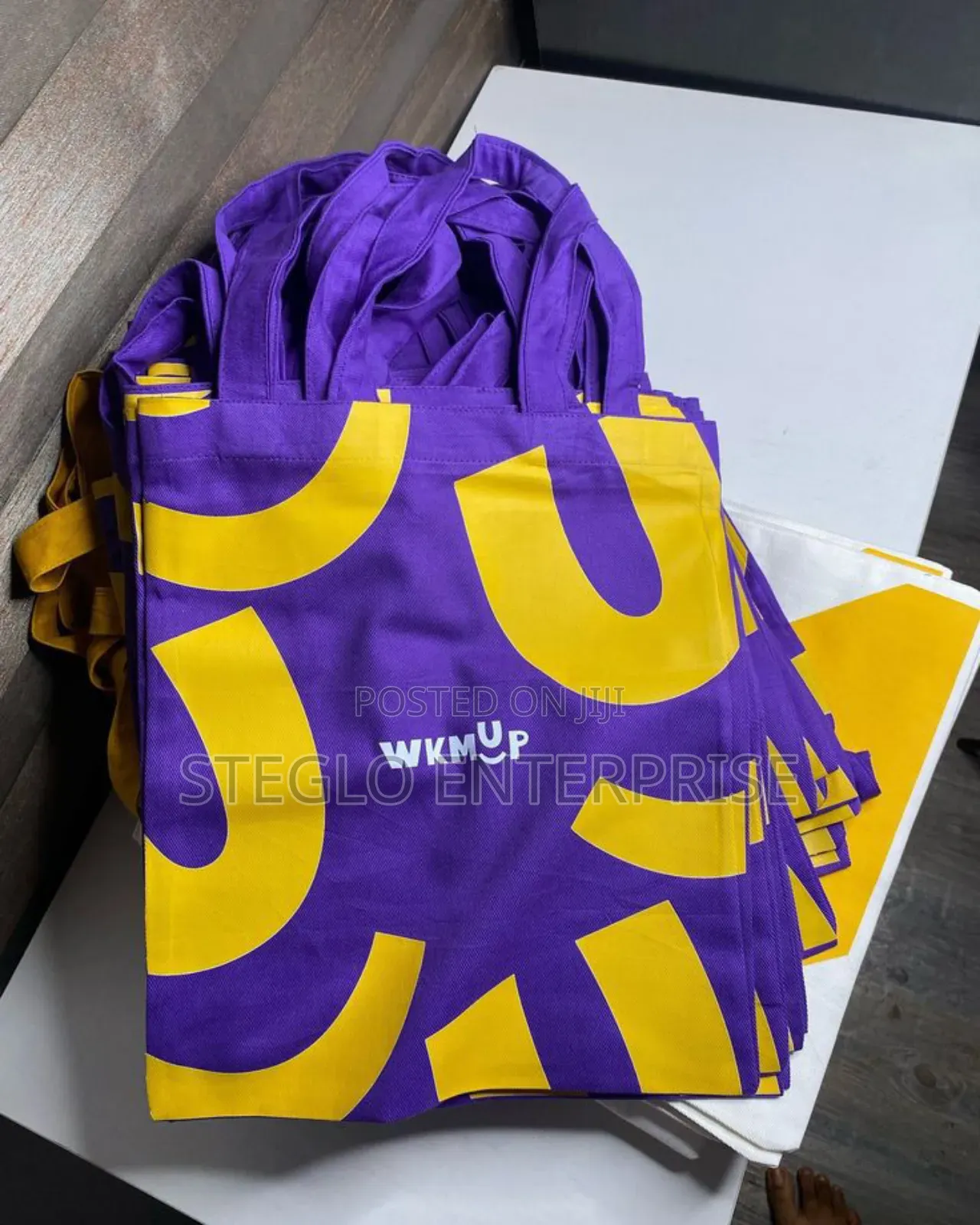 Clear Print Tote Bags