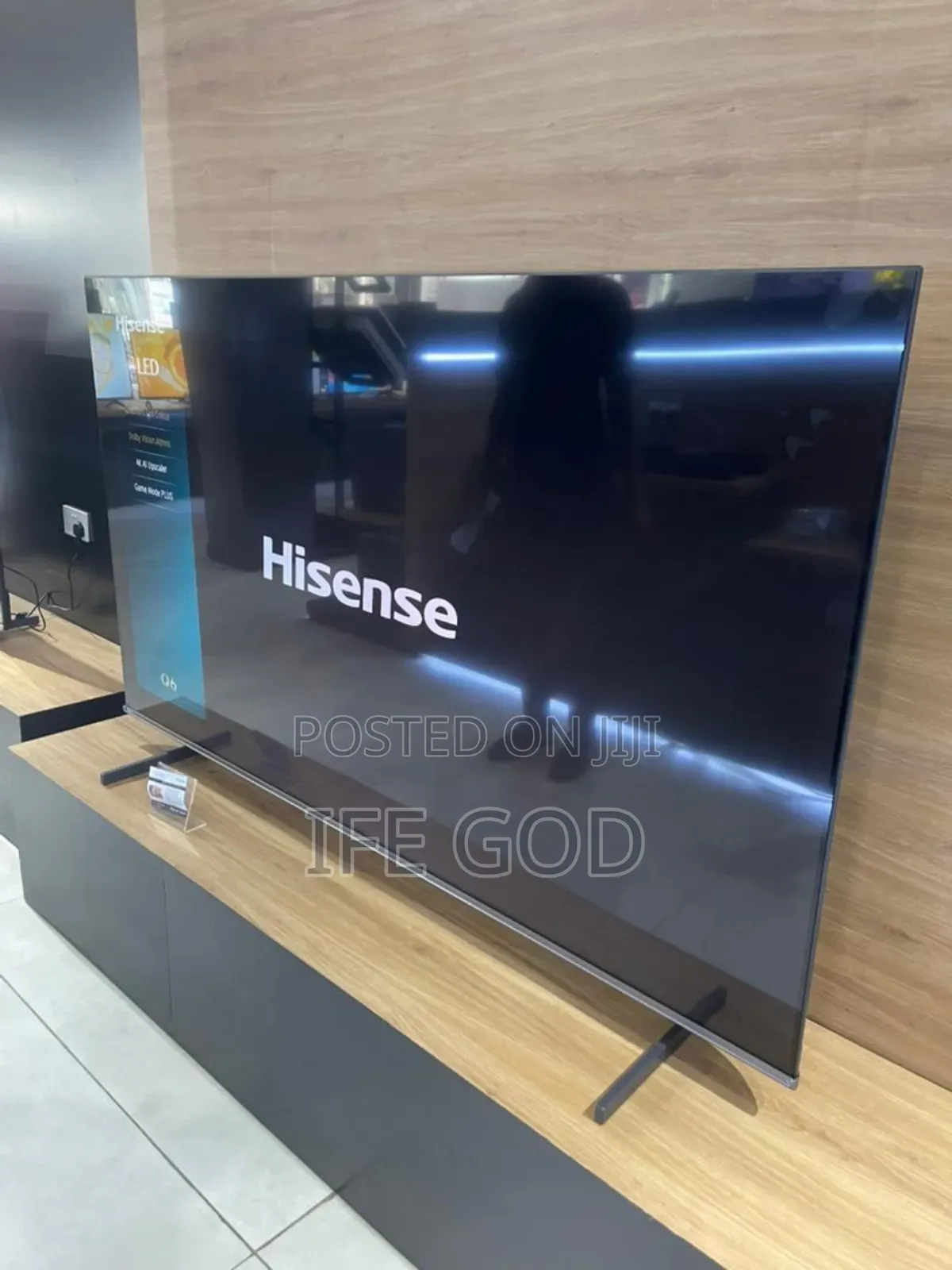Original Hisense 75" QLED 4KUHD Smart Netflix Youtube Etc