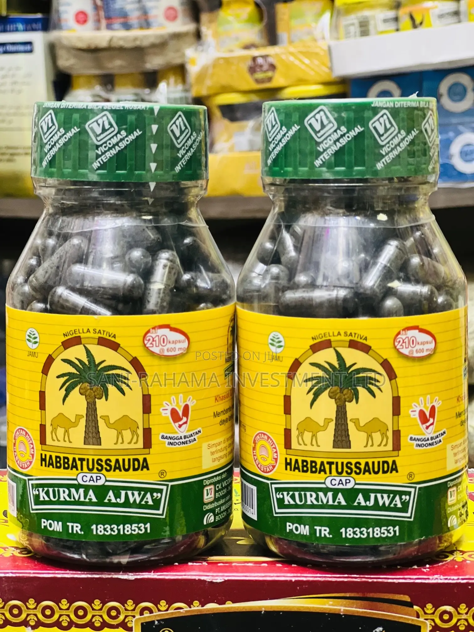 Habbatussauda Capsules ( Kurma Ajwa )