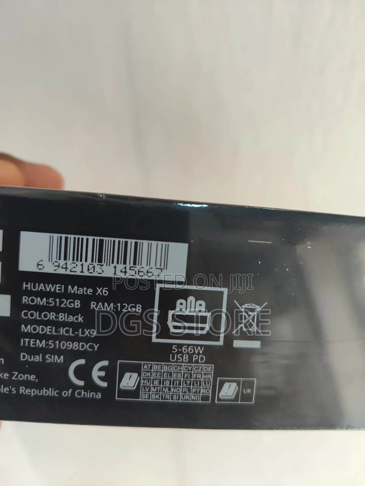 New Huawei Mate X5 512 GB Black