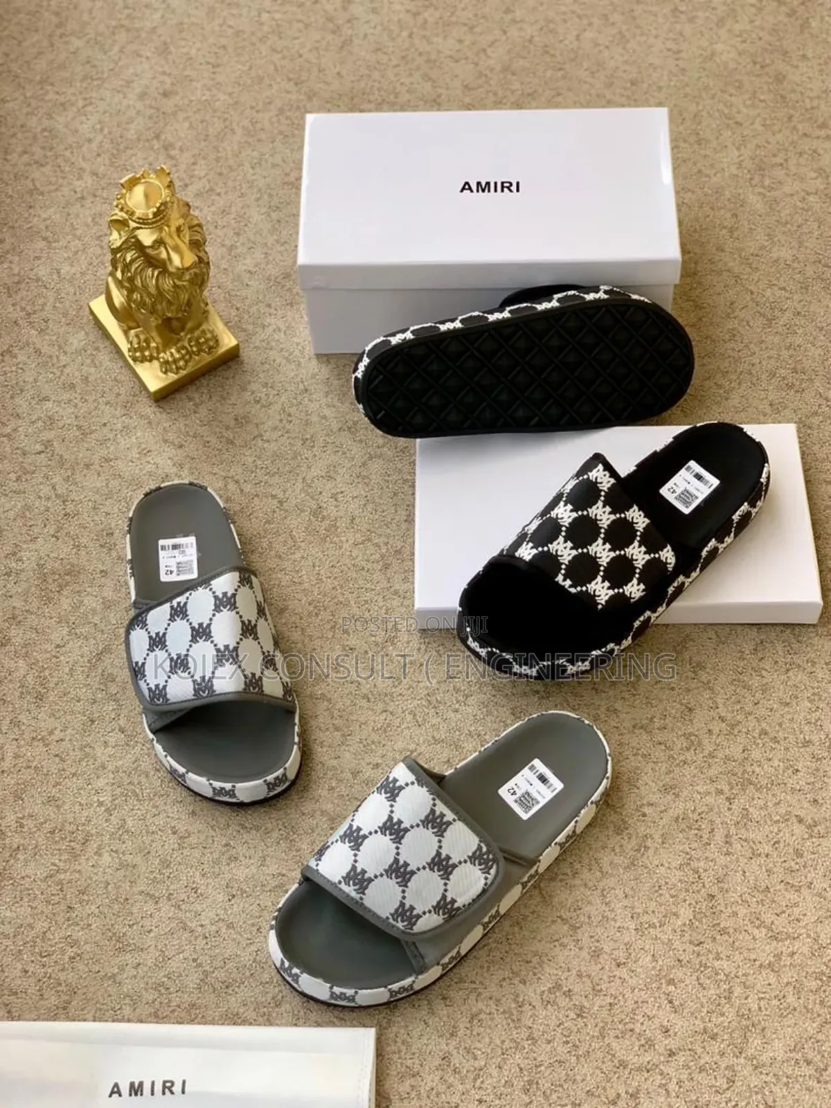 Comfy Amiri Designers Slides