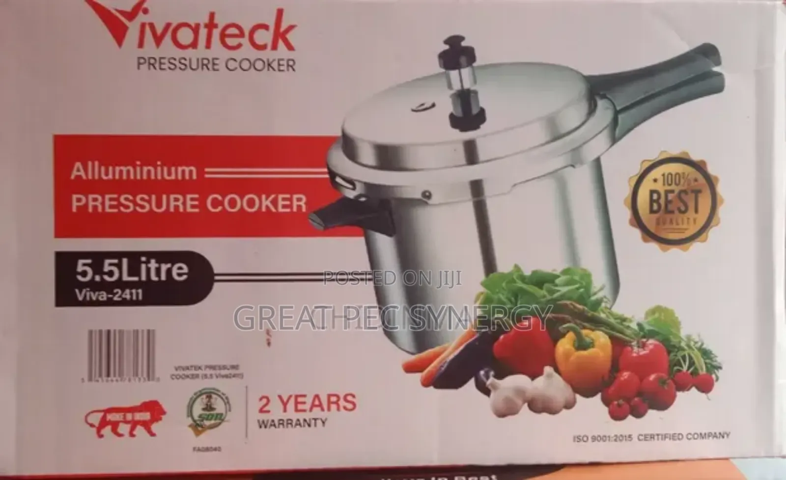 5.5 Liters Pressure Cooker and Cooker