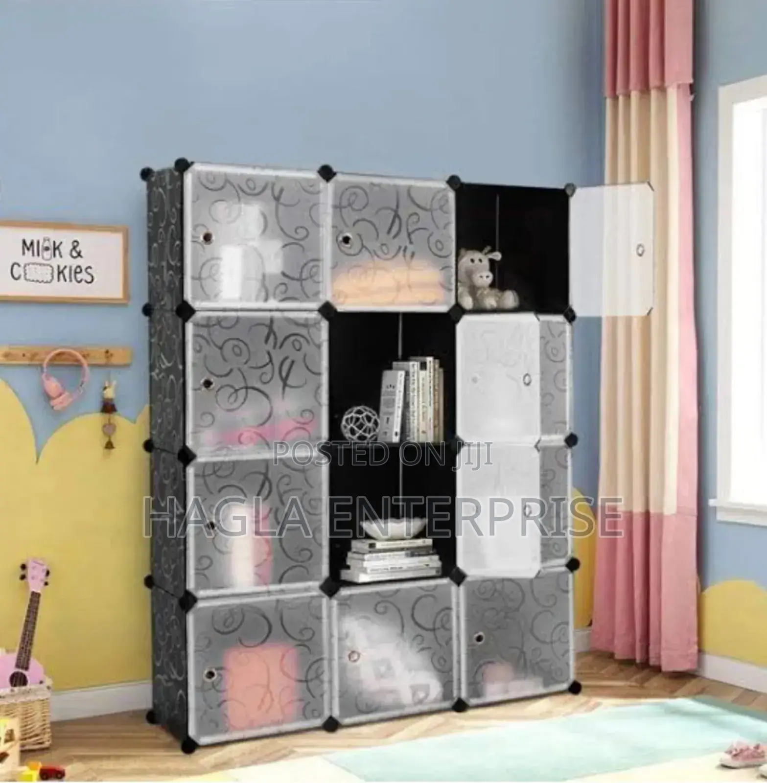 12 Cube Diy Storage Organiser Unit Plastic Closet