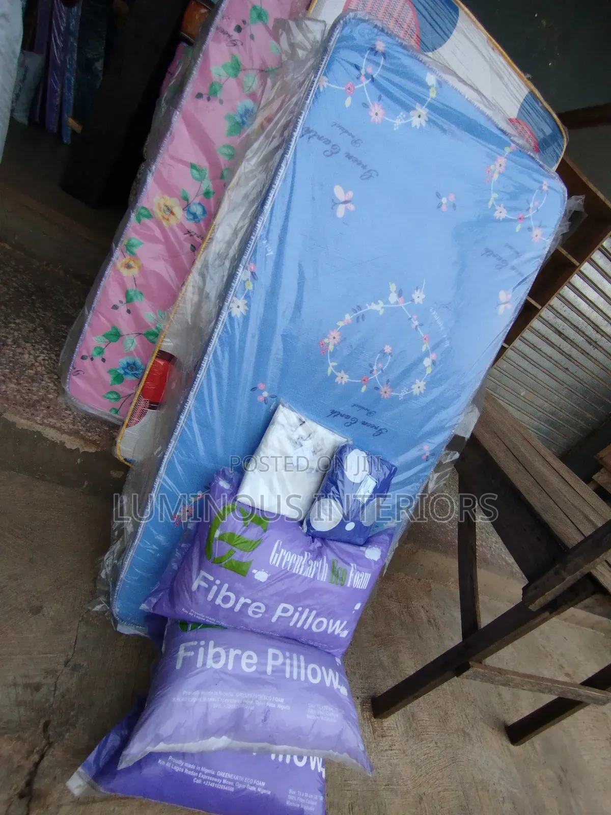 3ft by 6ft 6inches Green Earth Mattress
