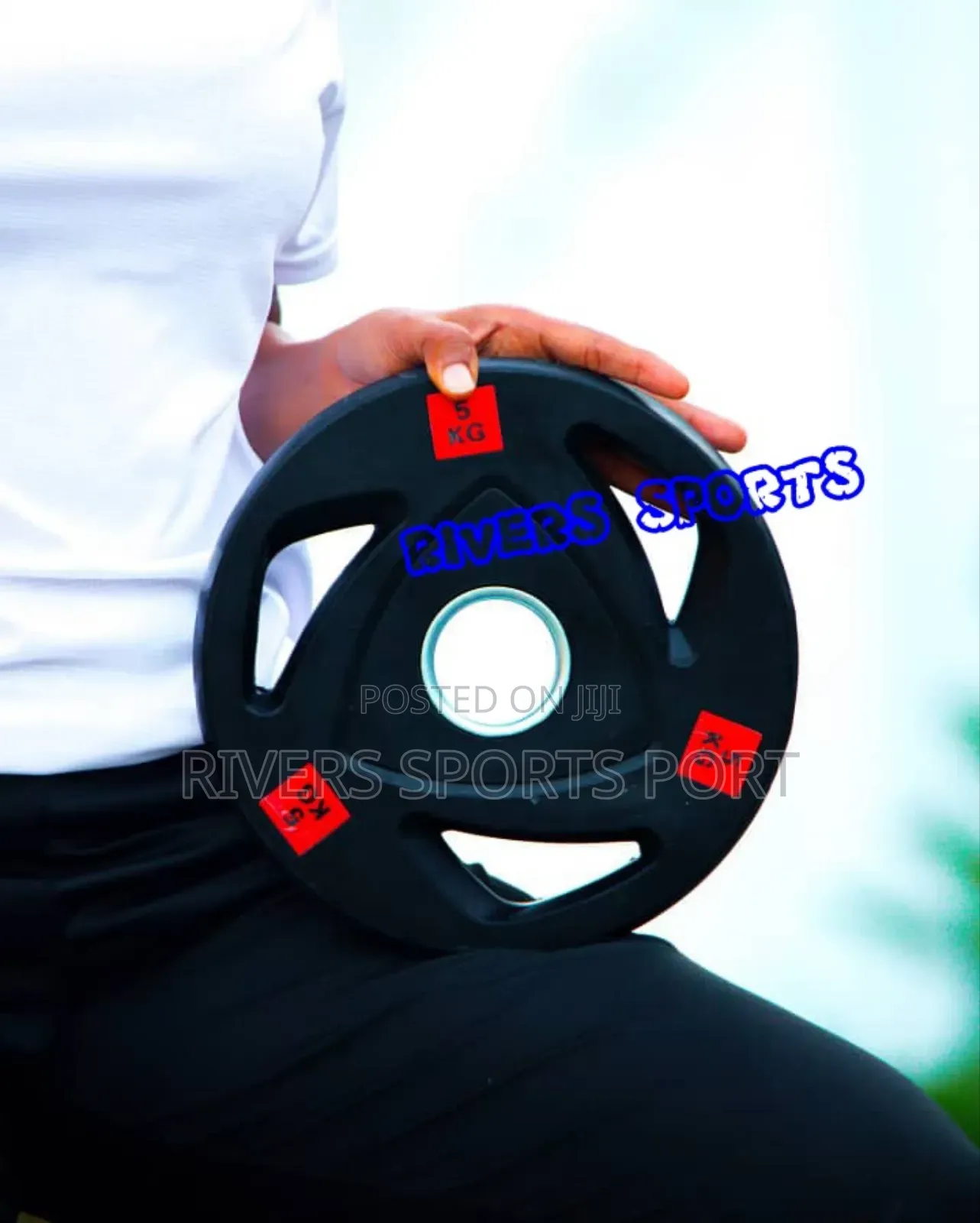 5kg Olympic Dumbbell and Barbell Weight Plate