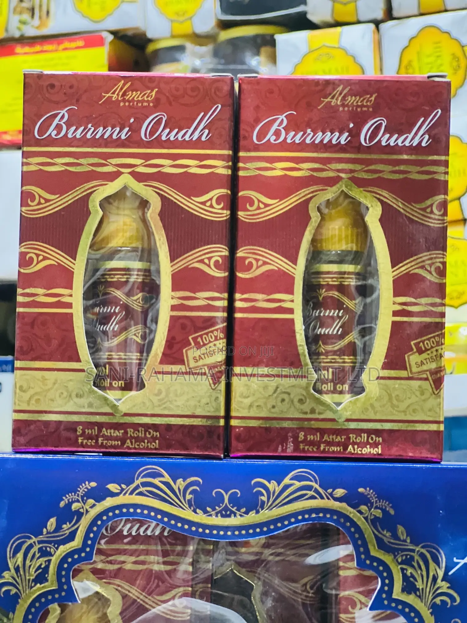 BURMI OUDH (Almas Burmi Oudh Attar Roll on 8ml ).