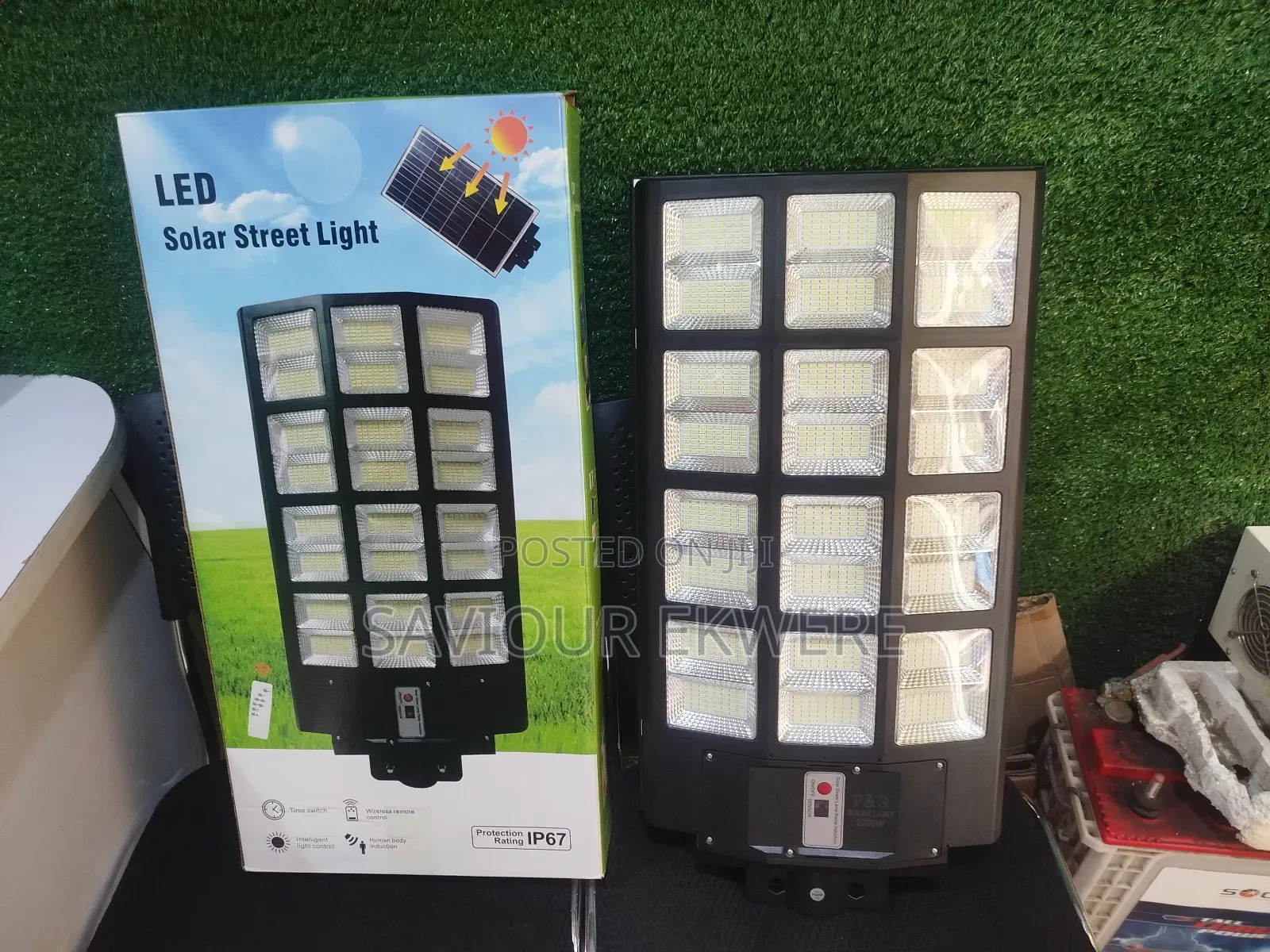 24 Eyes Solar With Remote - Complete Original 6 Batteries