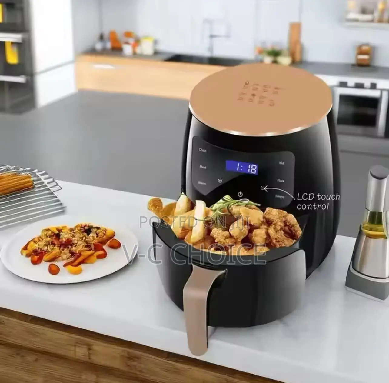 Digital Power Smart Touchscreen Home Silvercrest Air Fryers
