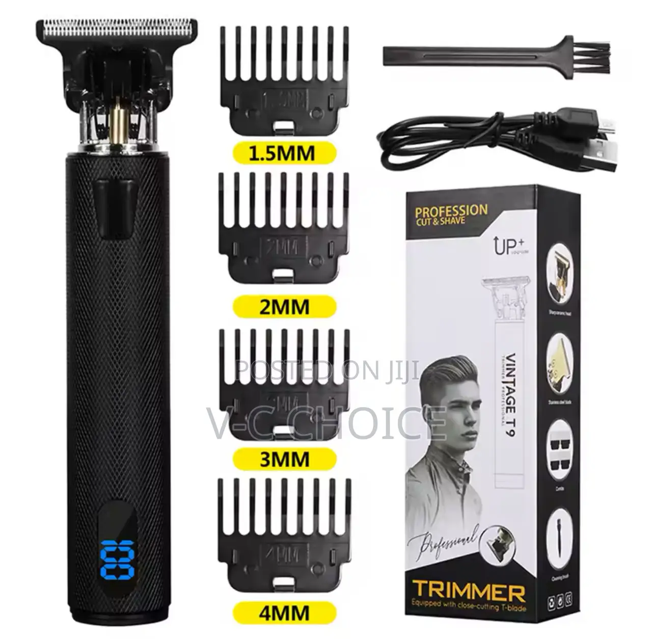 Electric Shaver Rechargeable Hair Trimmer T9