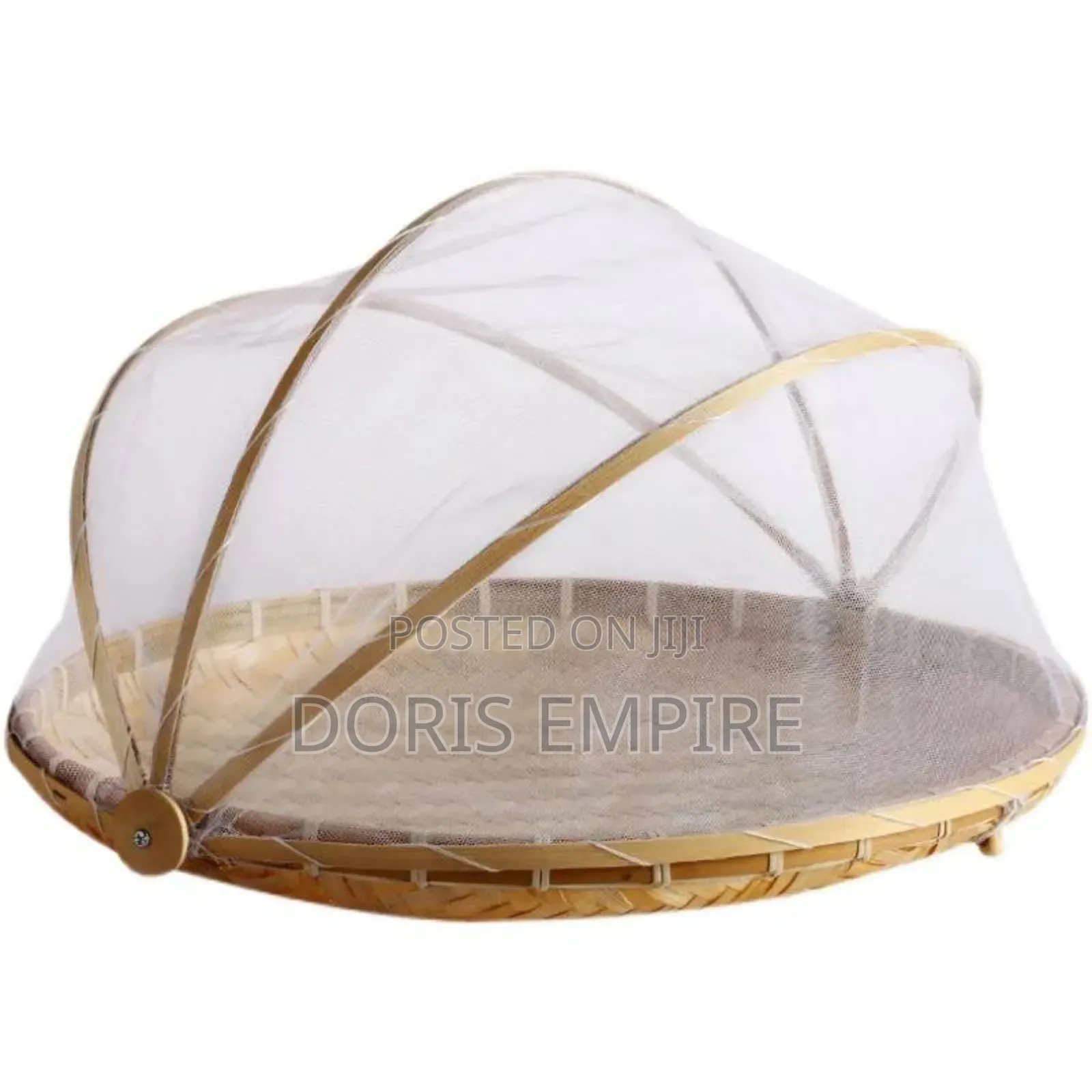 Fly-Proof Bamboo Basket Folding Kitchen Fruit Vegetable .