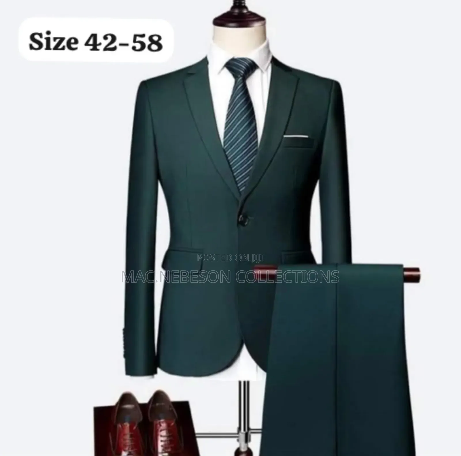 Casila Emerald Green Formal Suit