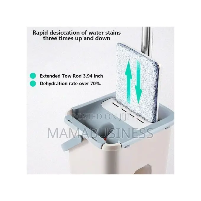 Microfiber Mop With Bucket, Clean Squeeze Mop