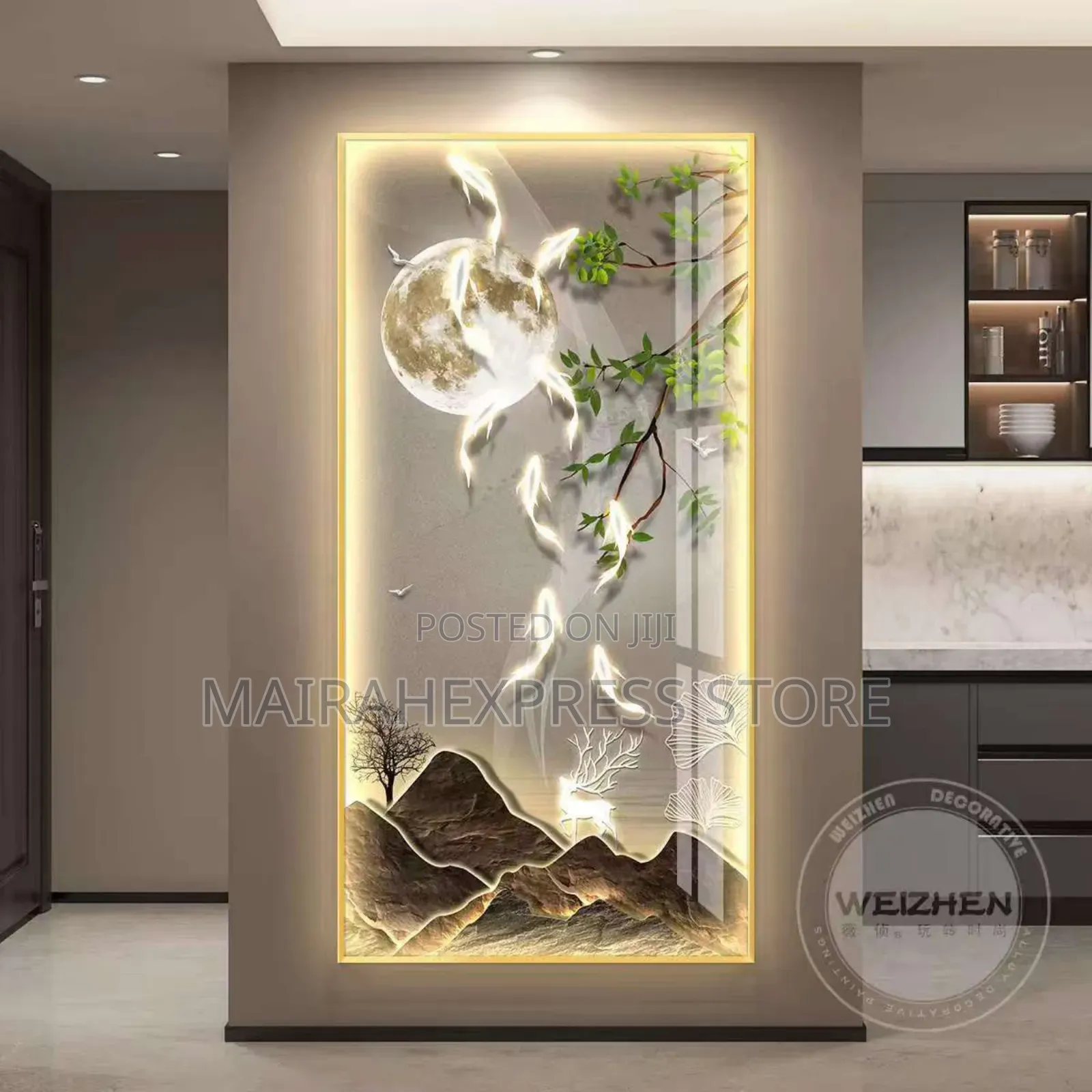 New Led Crystal Porcelain Wall Lamp for Indoor Decoration