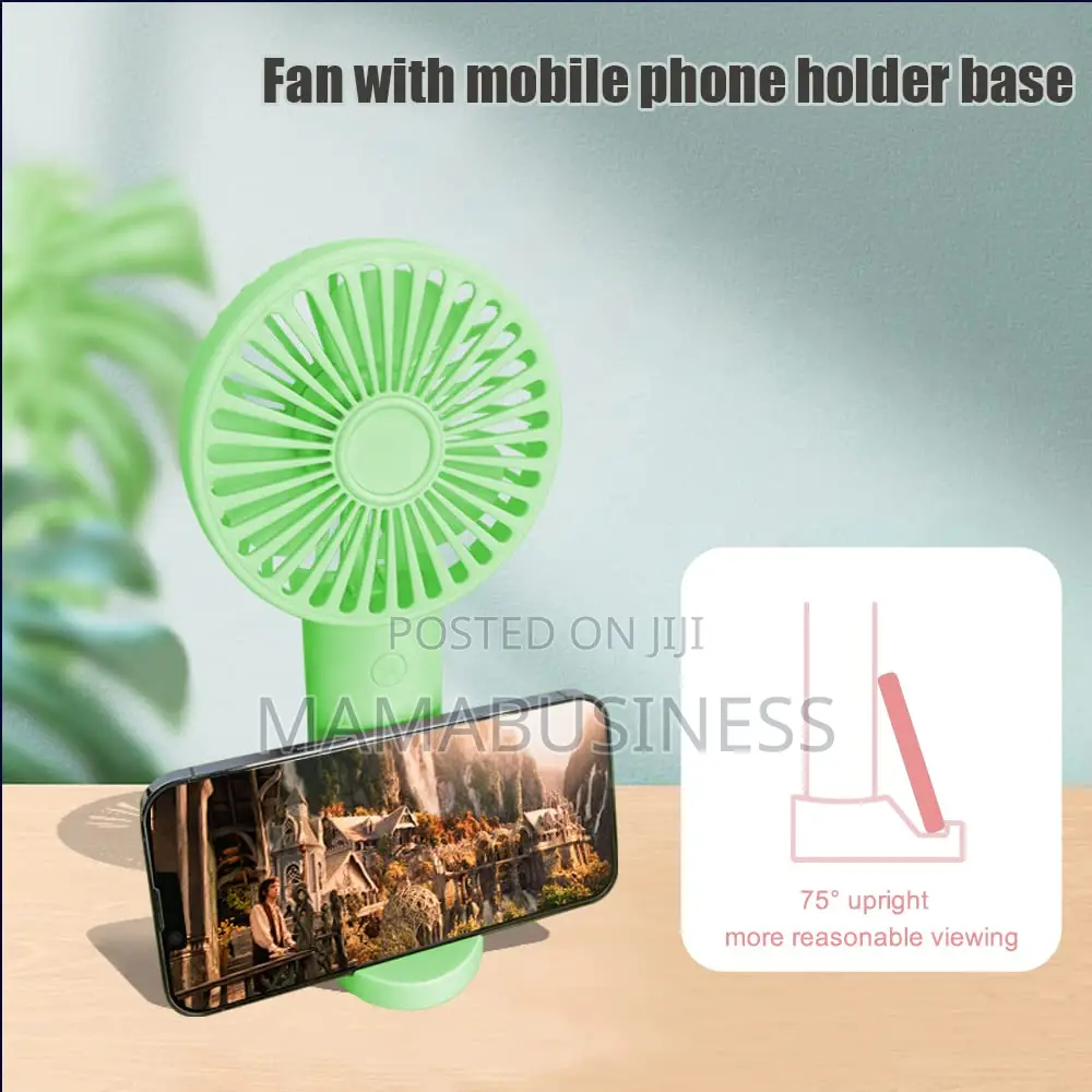 USB Powered Handheld Fan Rechargeable Fan