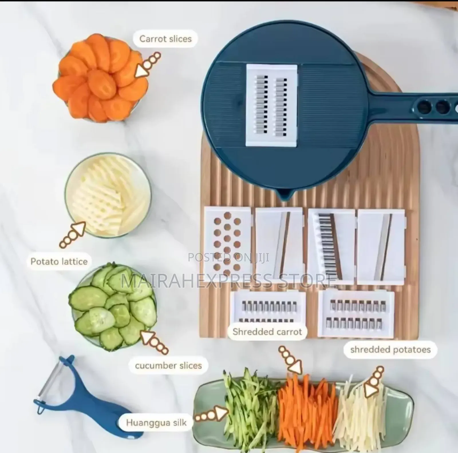 9in1 Multifunctional Vegetables Slicer Set