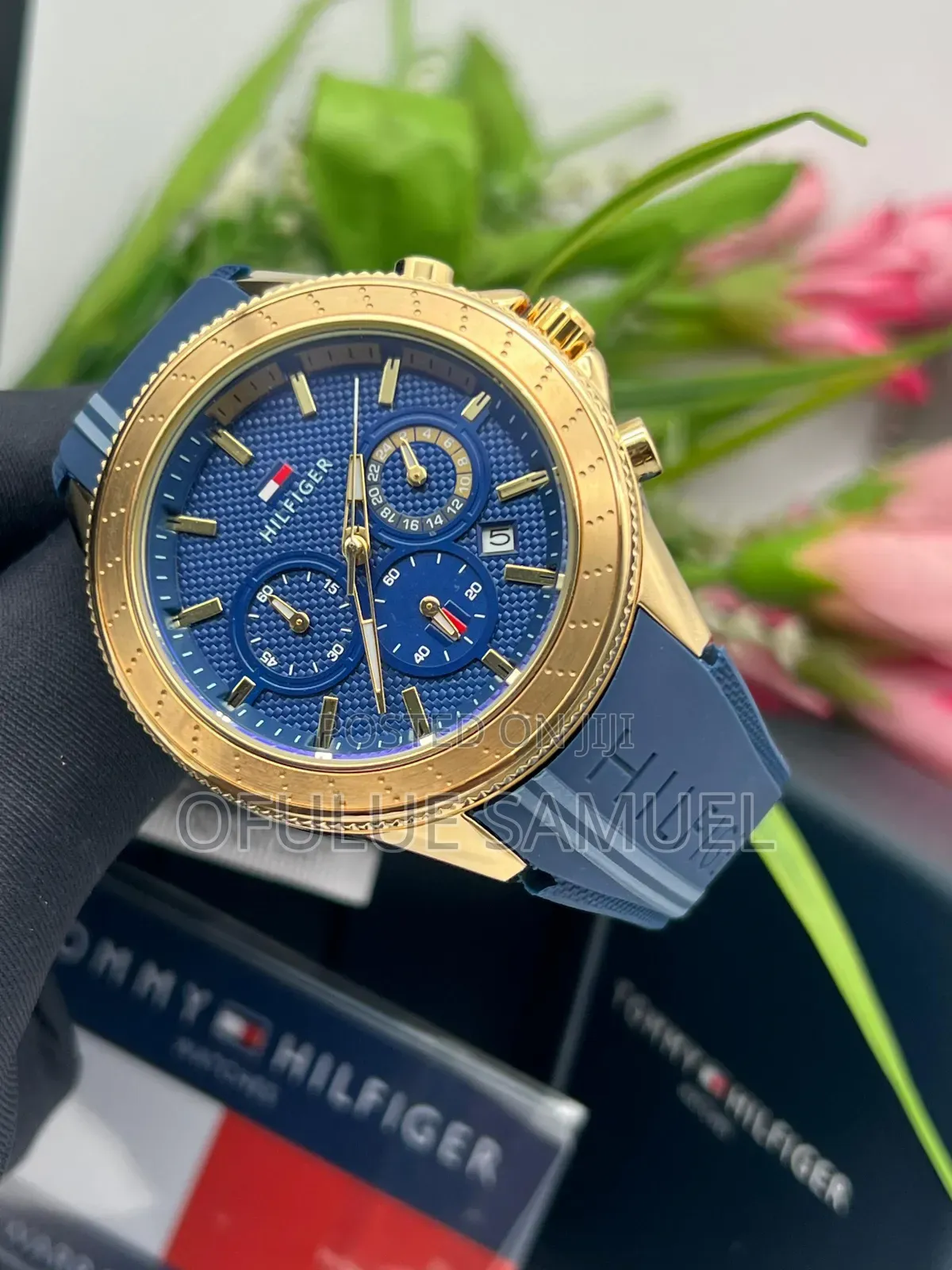 Tommy Rubber Strap Wristwatch
