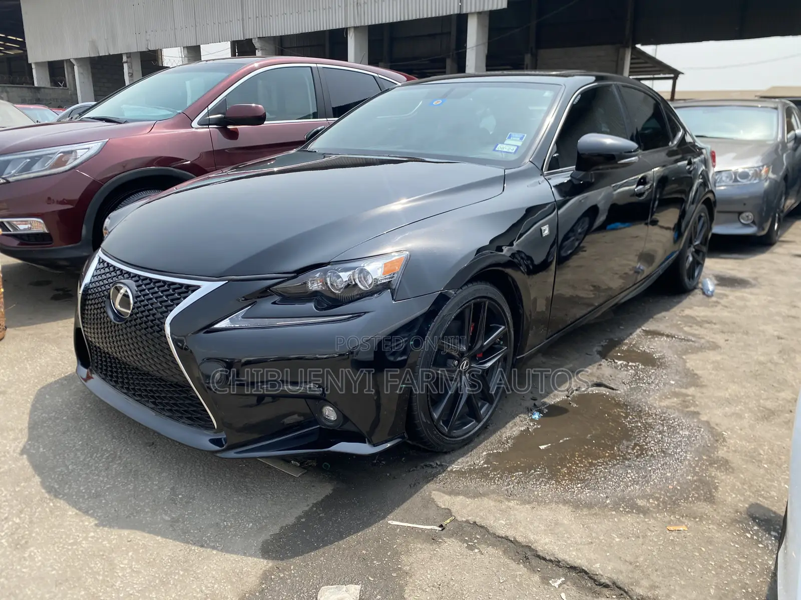 Lexus IS 250 4WD 2015 Matt Black