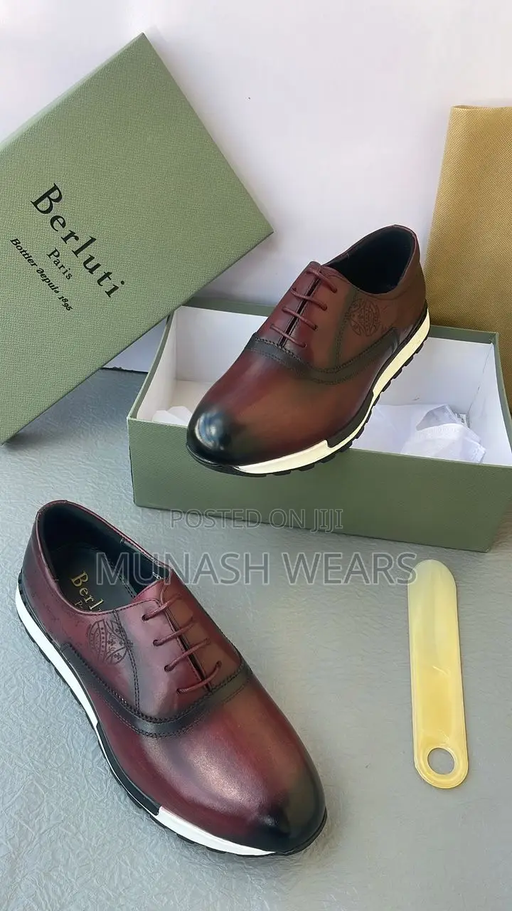 Berluti Leather Sneakers 40-46