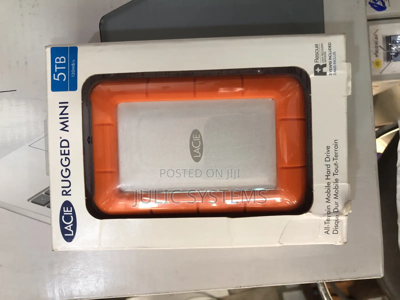 Lacie 5TB MINI Rugged Hard Drives