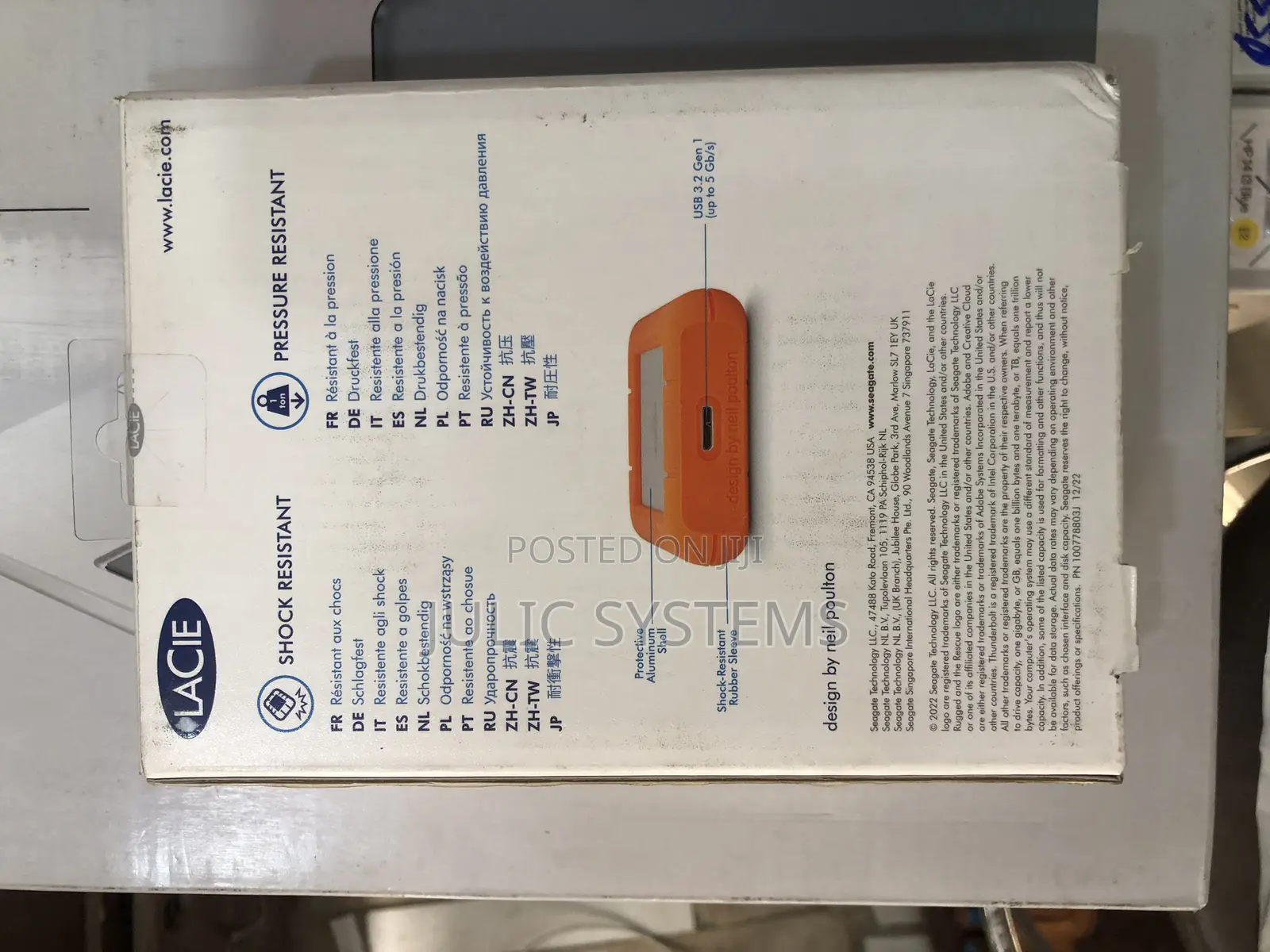 Lacie 5TB MINI Rugged Hard Drives