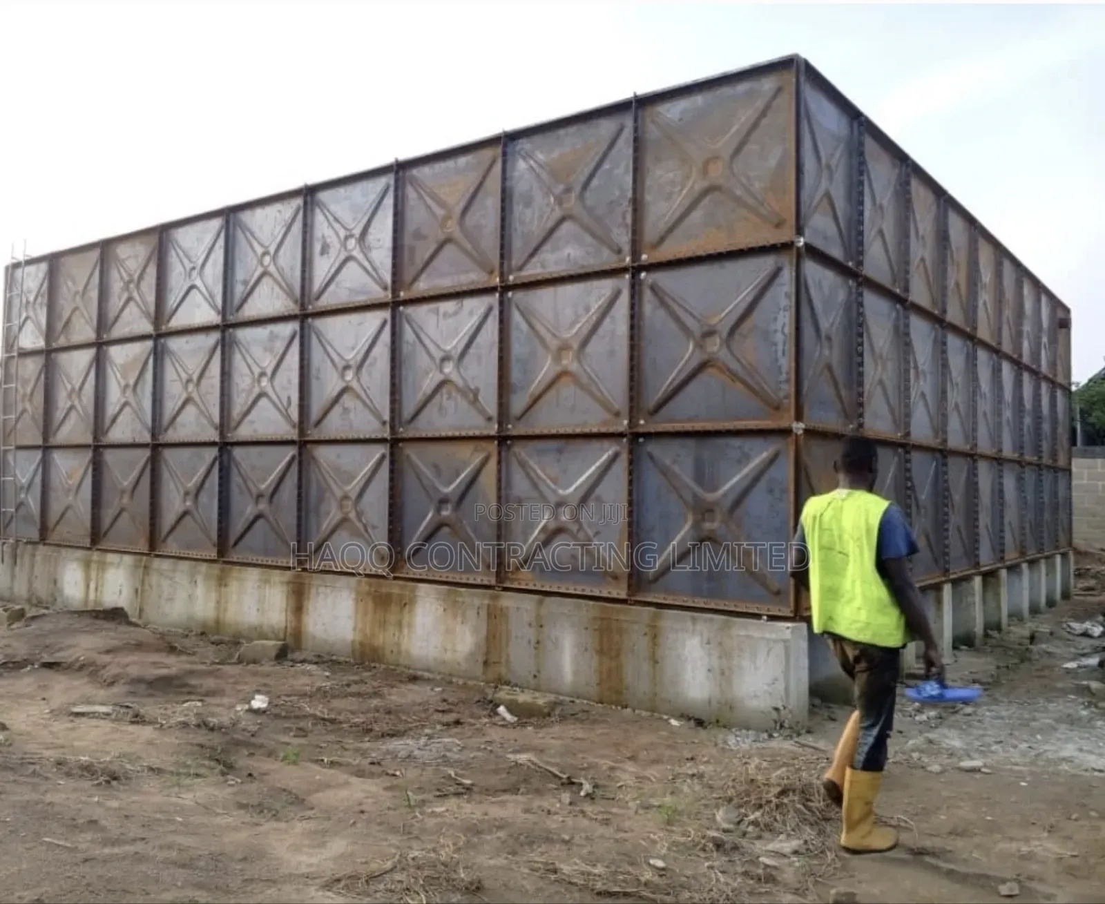 Pressed Steel Braithwaite Panel Water Tank
