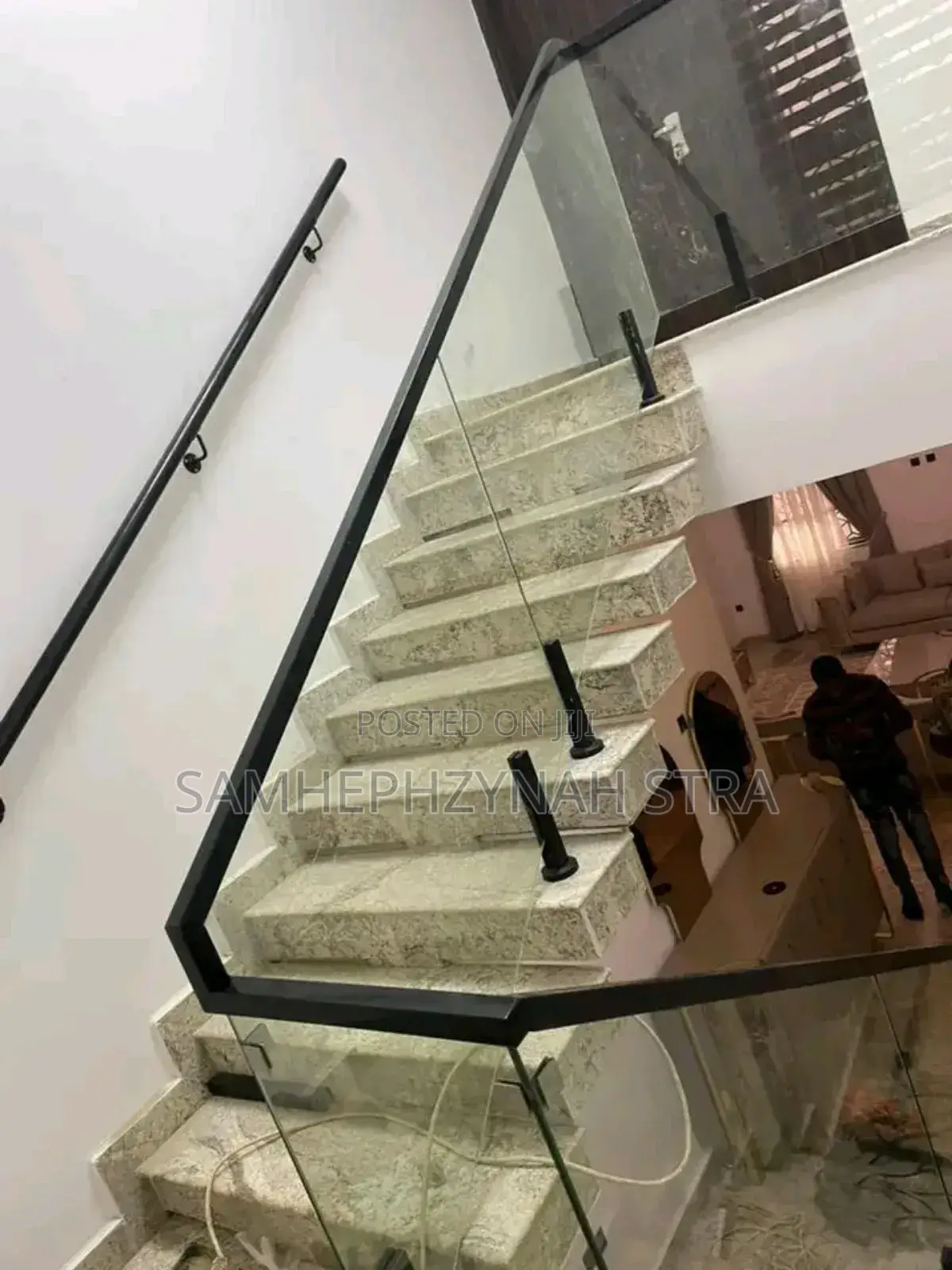 Glass and Stainless Handrail