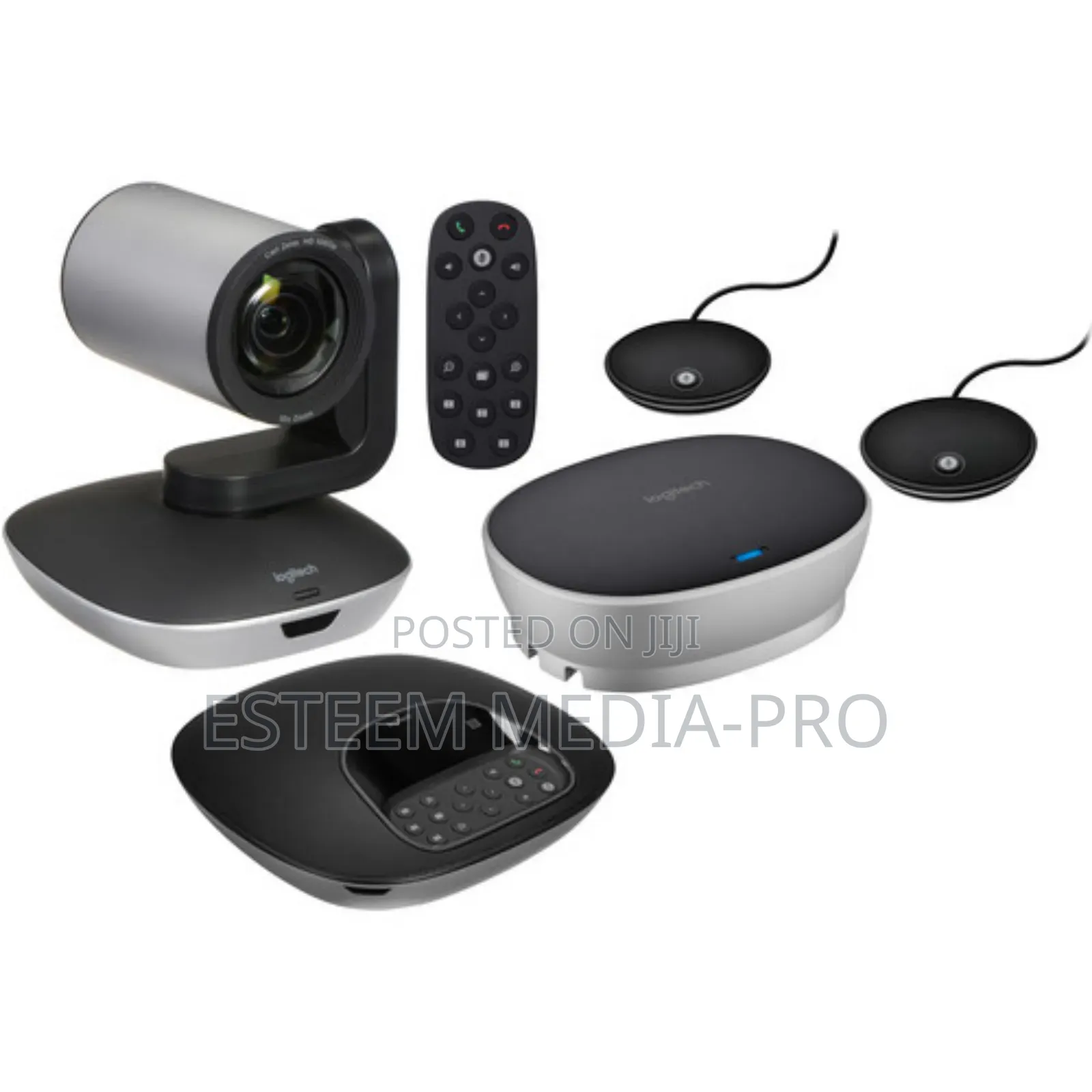 Original Logitech Group Cc3500e Conference Webcam + Expansion Mic