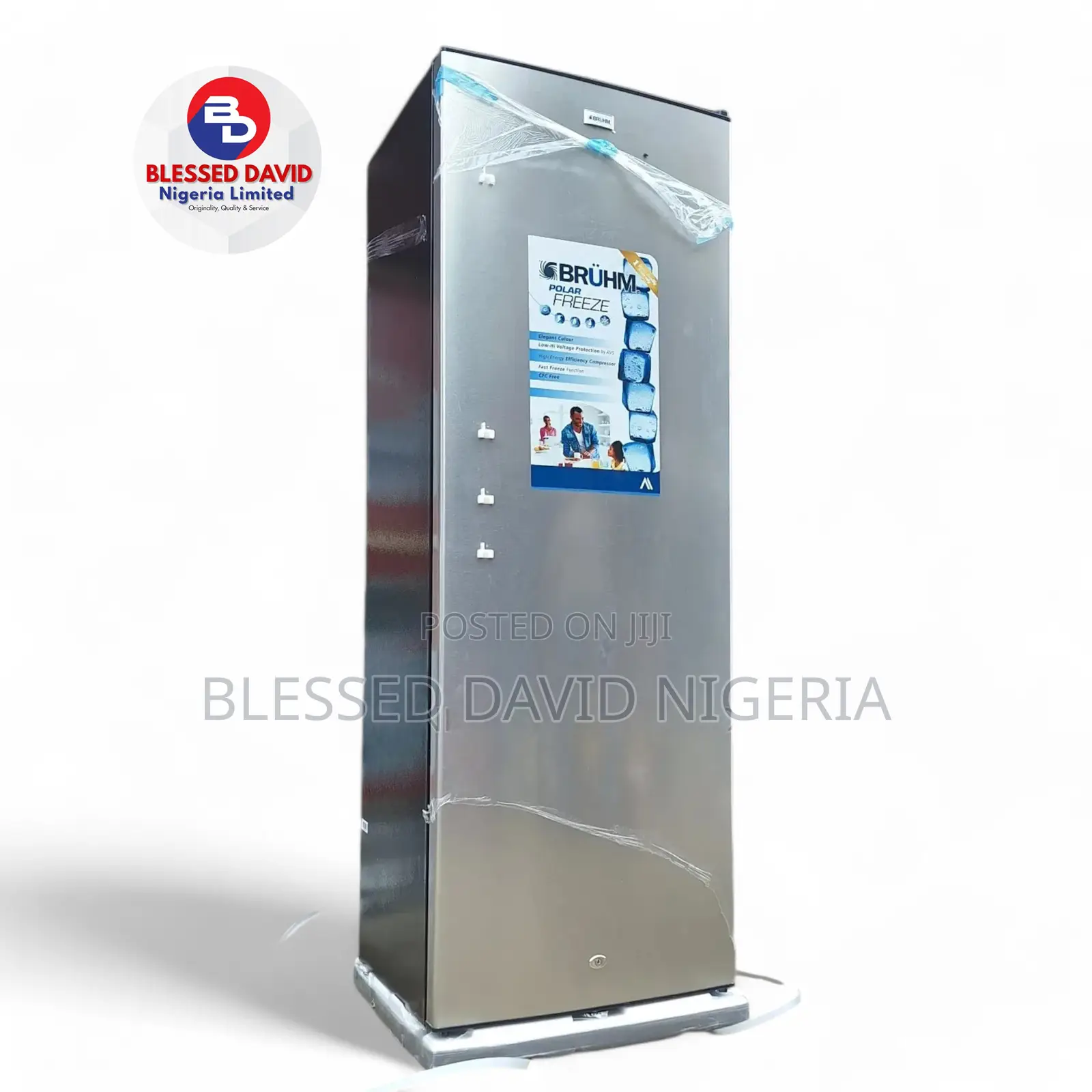 Bruhm 228l Standing/Upright Freezer Bus-230m