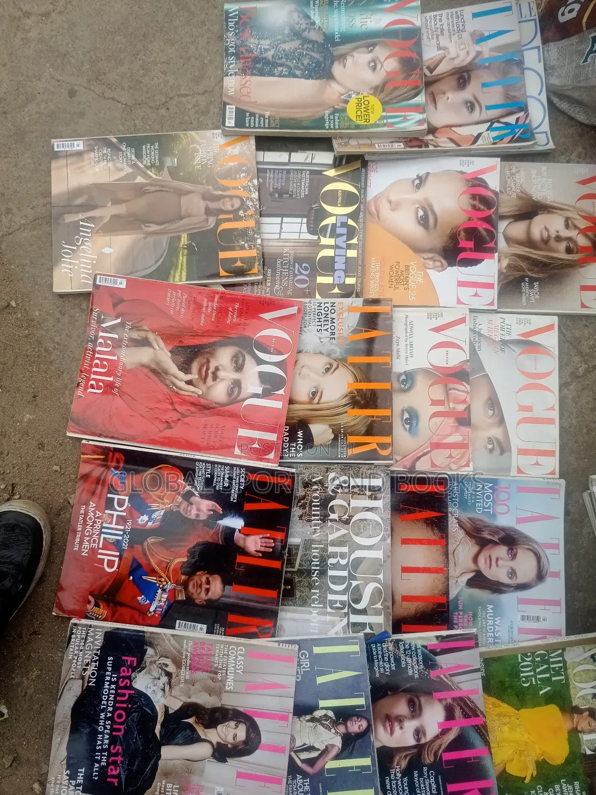 Brand New Foreign Magazine, Vogue,Elle,Tattler,Cosmopolitan