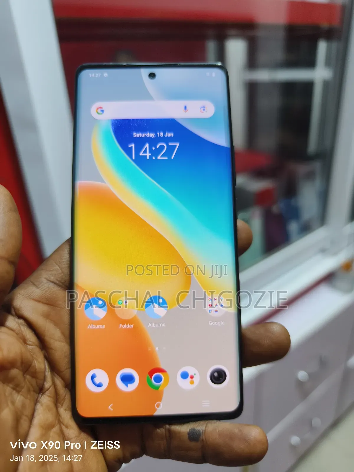 New Vivo X80 256 GB Black