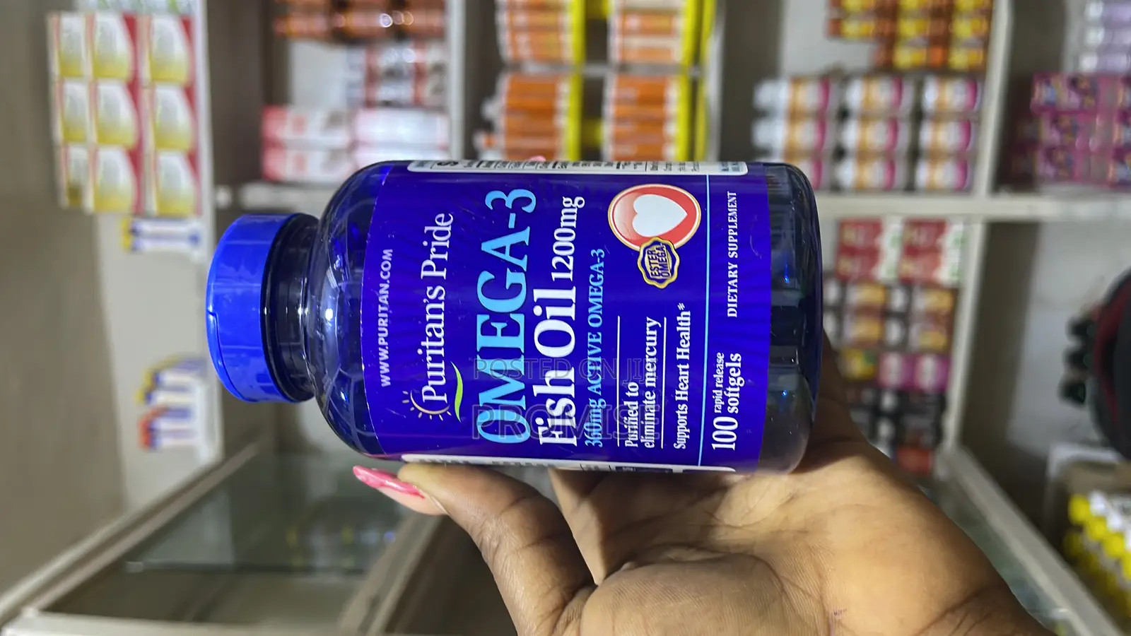 Puritans Pride Omega 3 Fish Oil