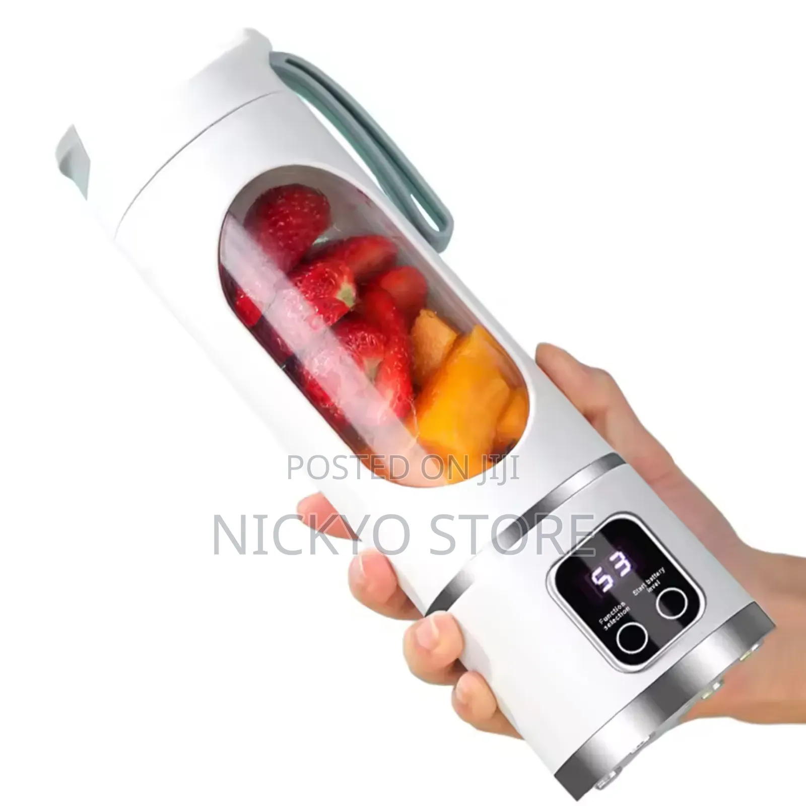 Portable Electric Juicer Bottle (Rechargeable Blender Cup)