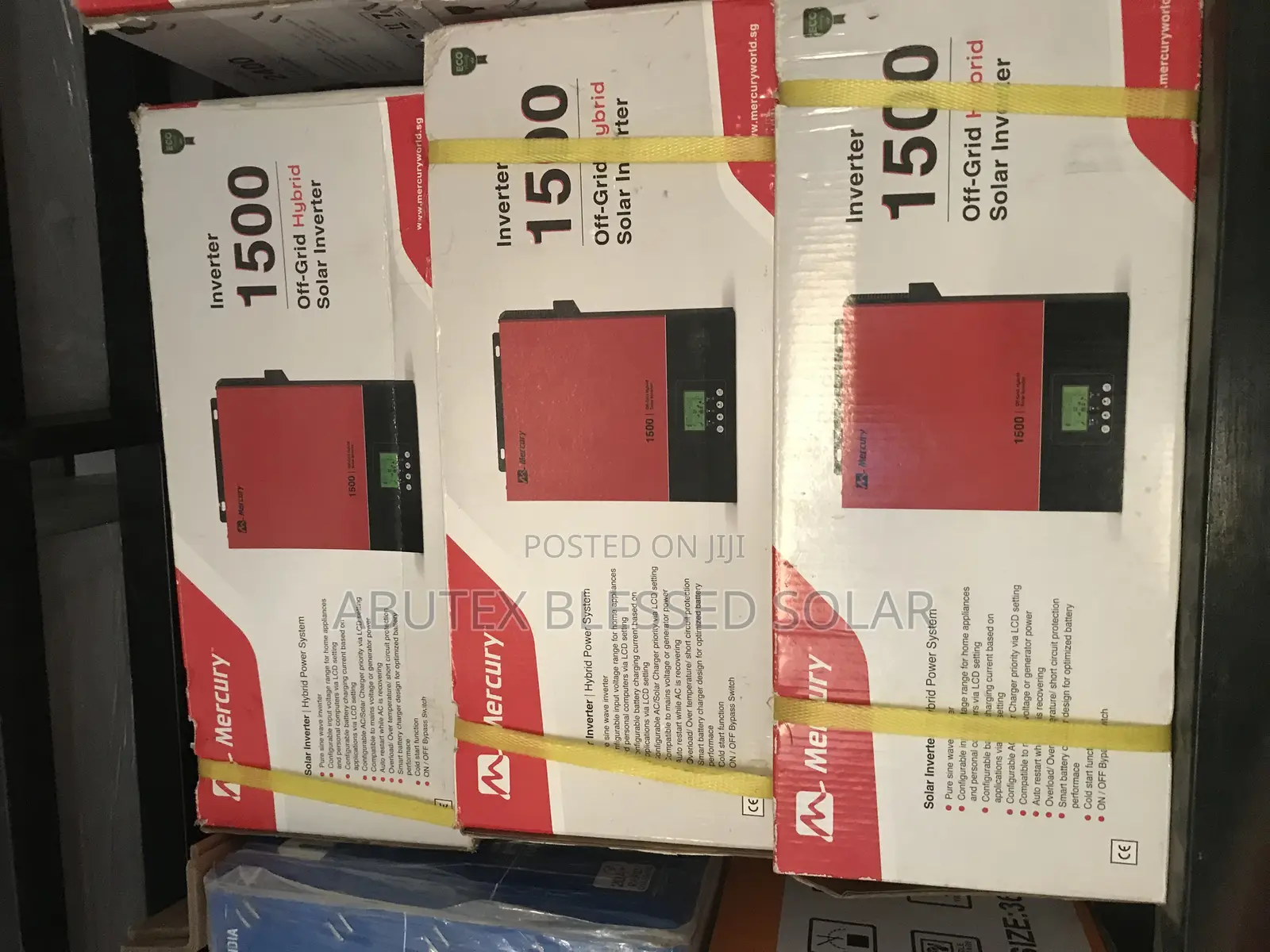 1.5kva 12v Mercury Solar Inverter Hybrid