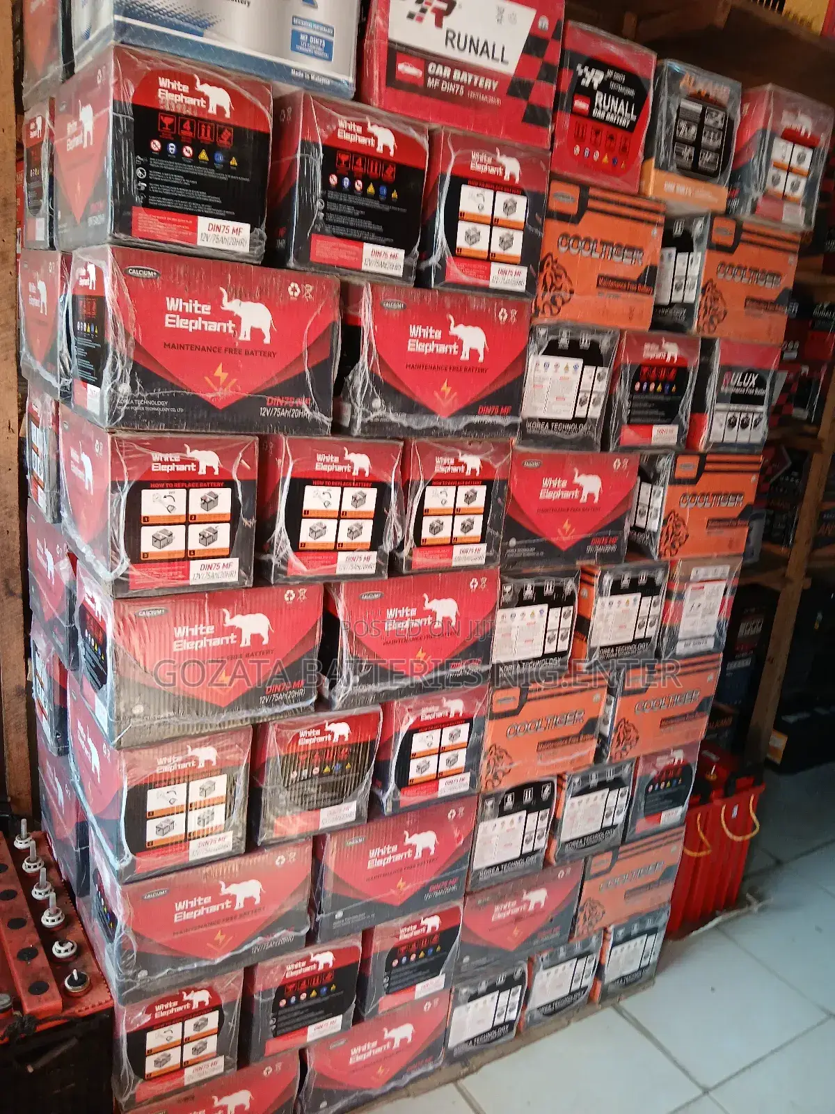 Battery for Cars, With 1year Warranty