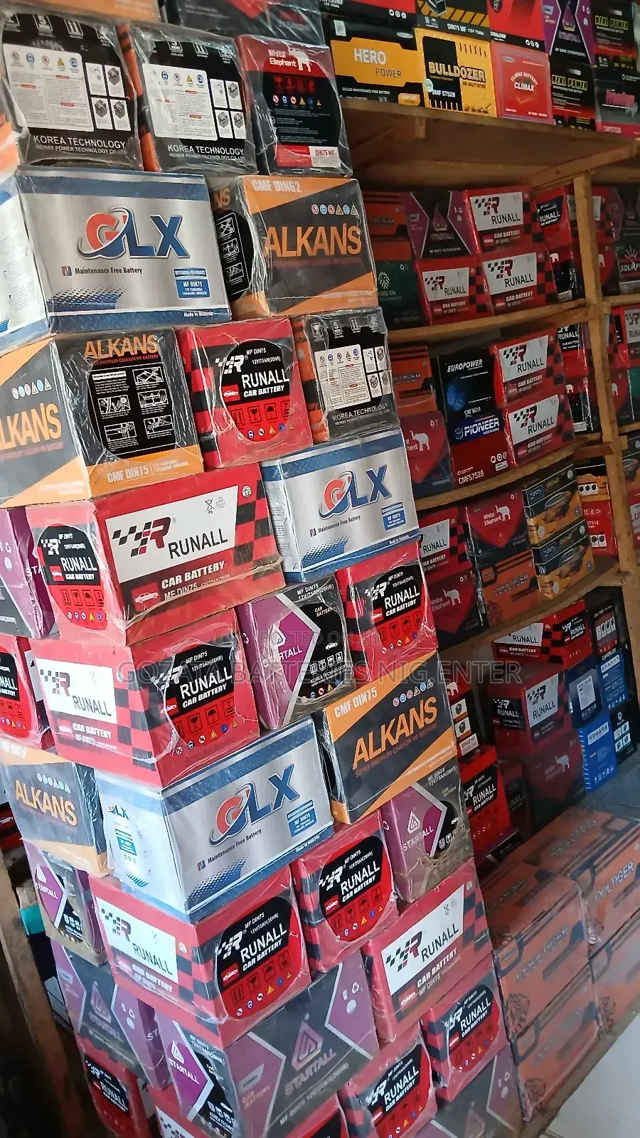 Battery for Cars, With 1year Warranty
