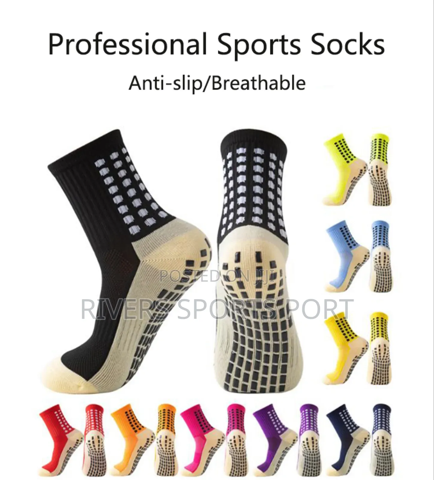Nike Anti Slip, Non Slip Grip Pad Socks for Football,Cycling