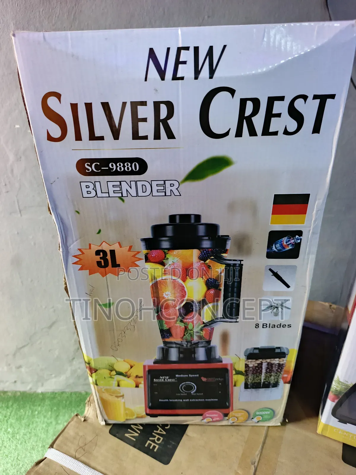 Silver Crest Industrial Blender 8000 Watts