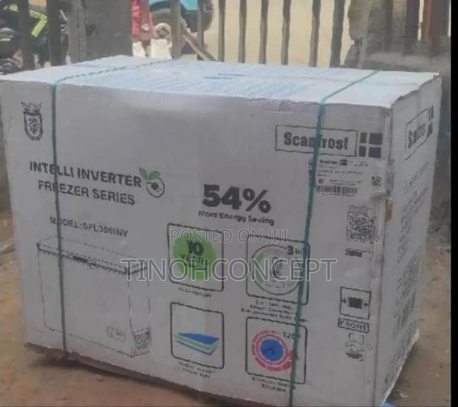 Scanfrost Inverter Chest Freezer 250 Litres