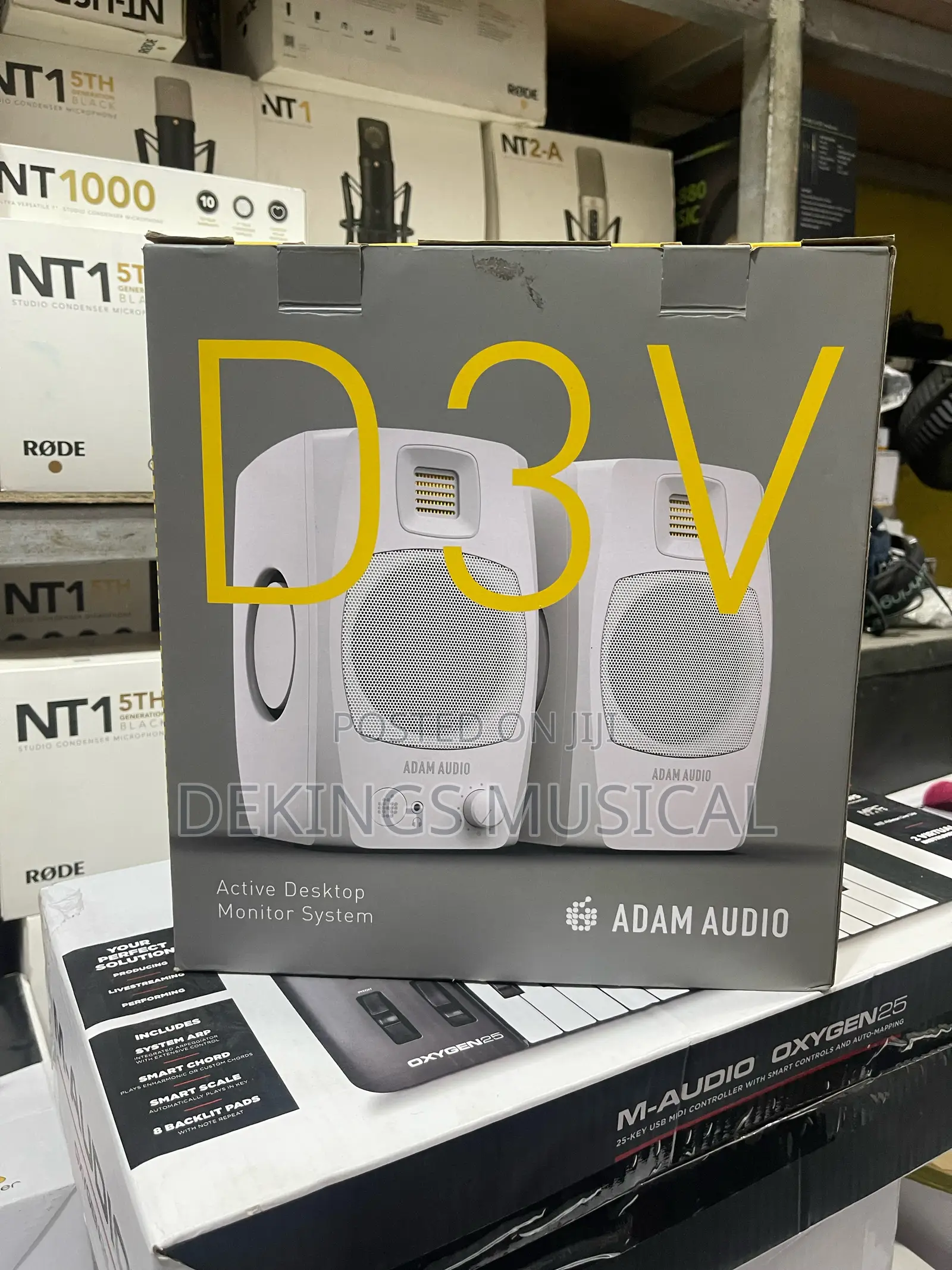 ADAM Audio D3V Active Monitorusb-C