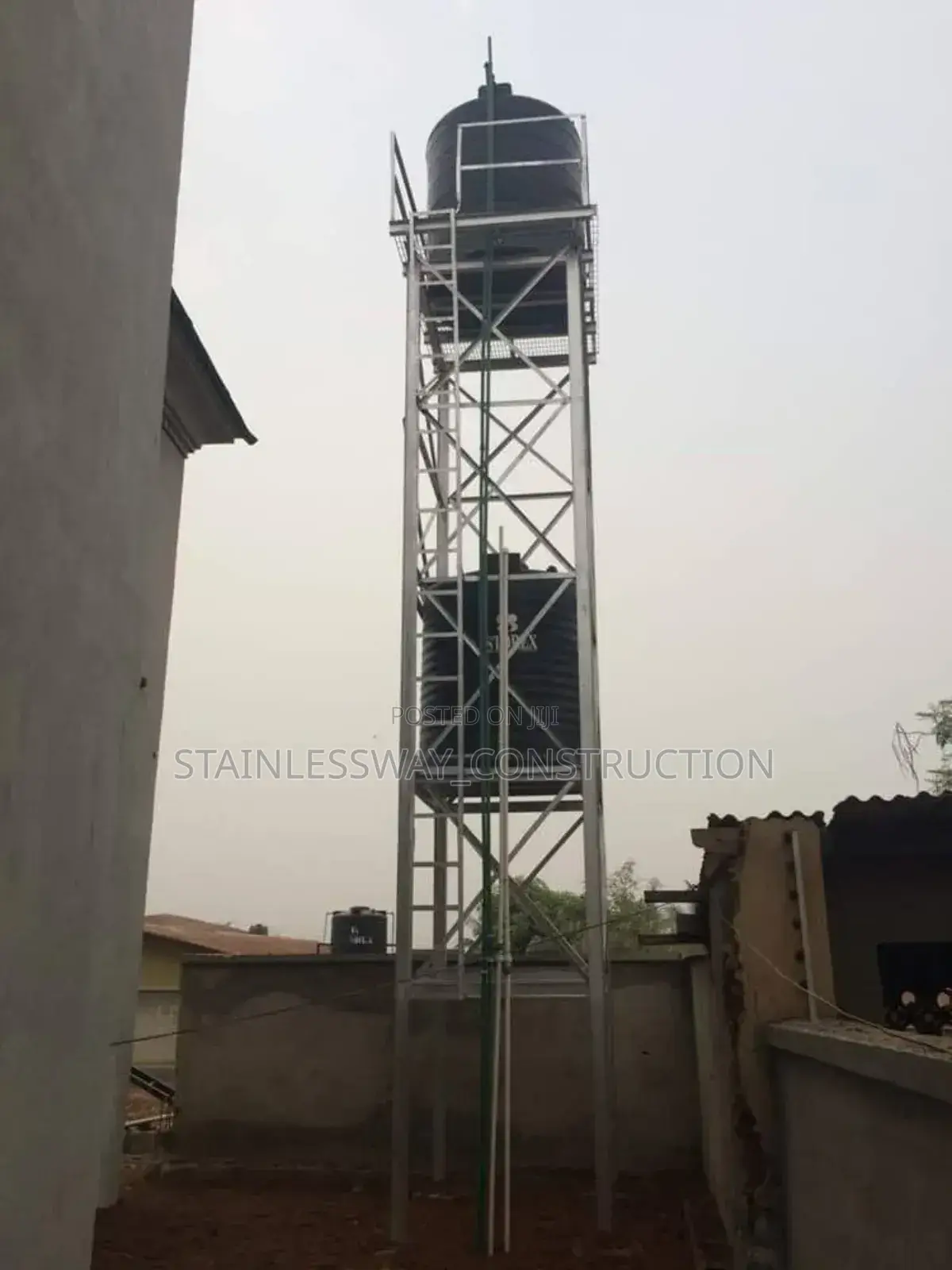 OVERHEAD TANK STAND 3 Tank Space