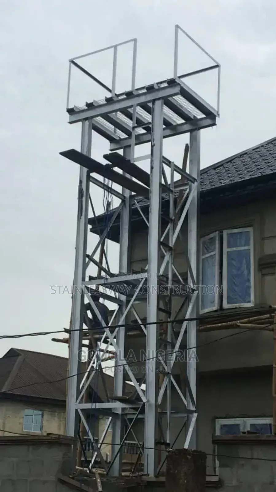 OVERHEAD TANK STAND 3 Tank Space