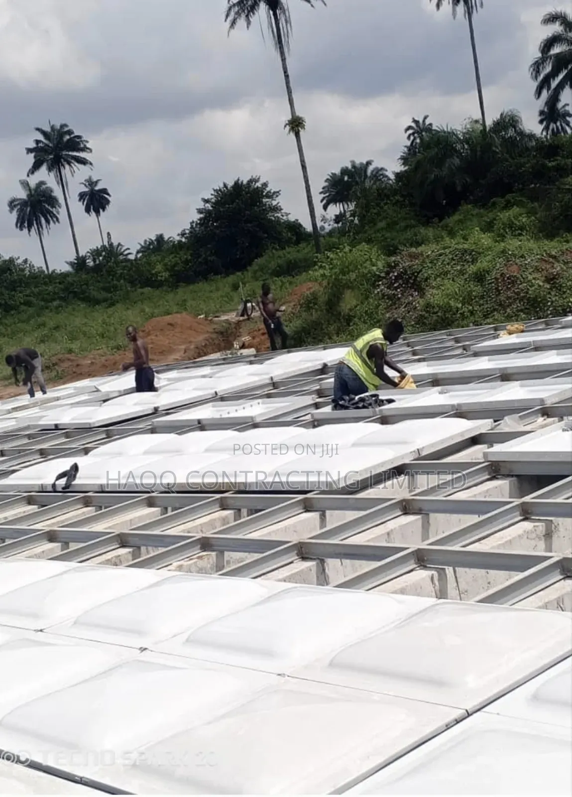 Fibreglass FRP,GRP SMC Panel Water Tank Expert in Nigeria