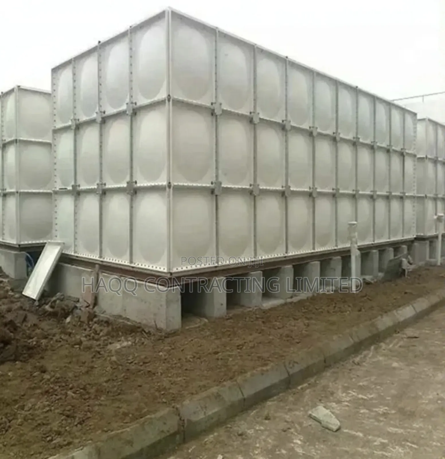 Fibreglass FRP,GRP SMC Panel Water Tank Expert in Nigeria