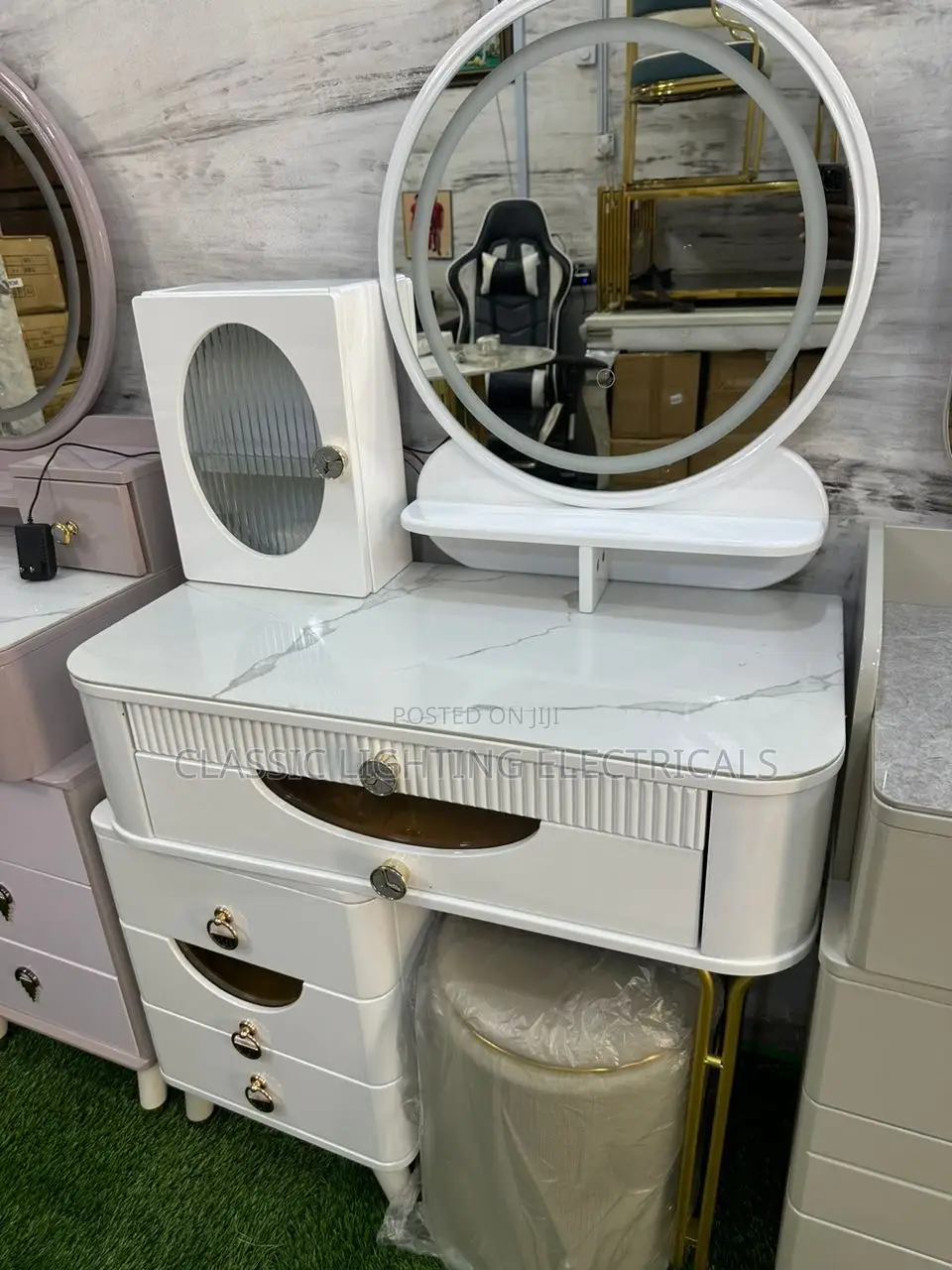 Luxury Knobs Holder Vanity Table Cabinet Drawers Minimal Hig