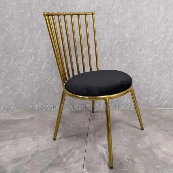 Luxury Stainless Steel Dining Chair Velvet