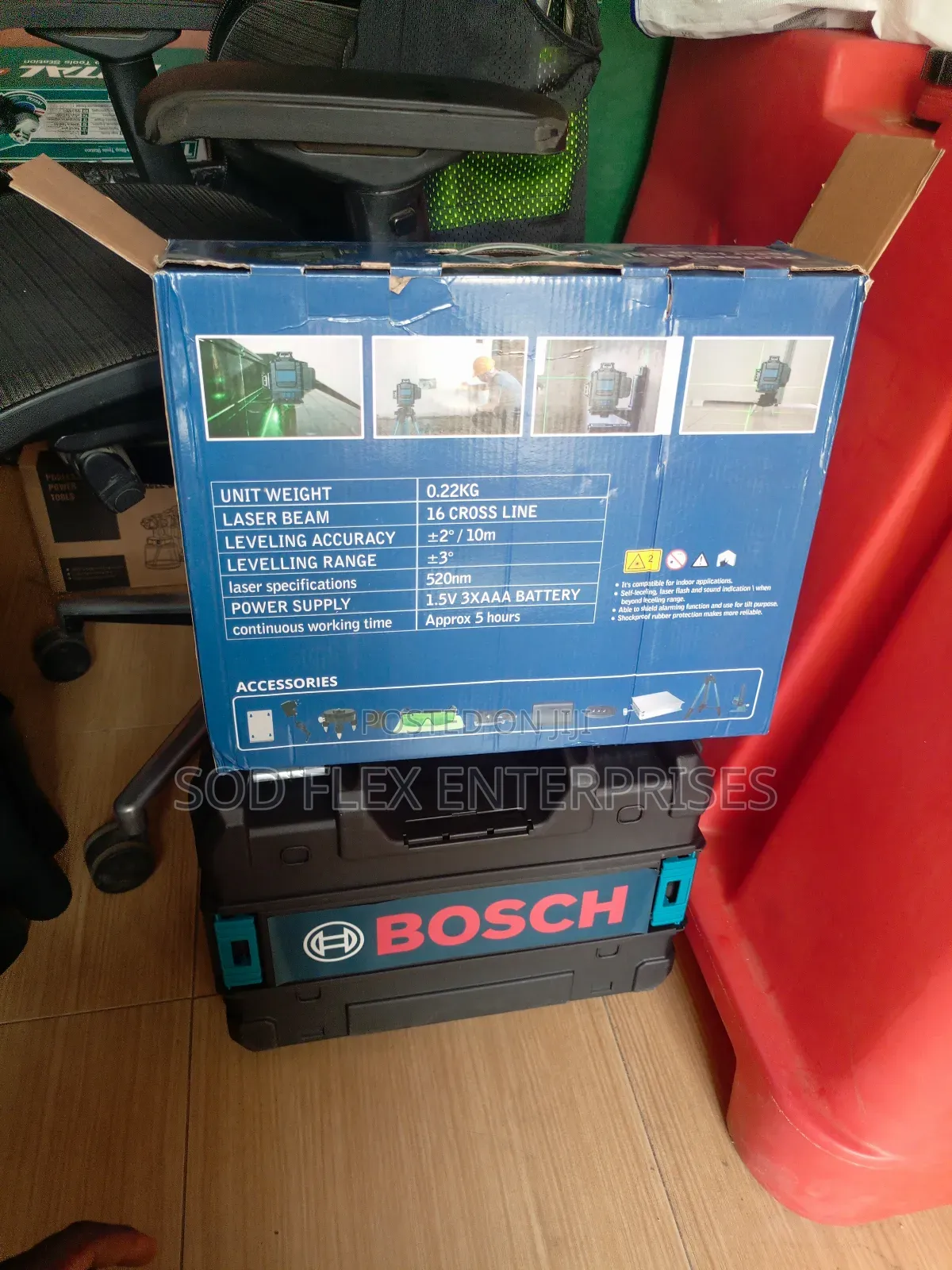 16 Cross Line Bosch Laser Line Available