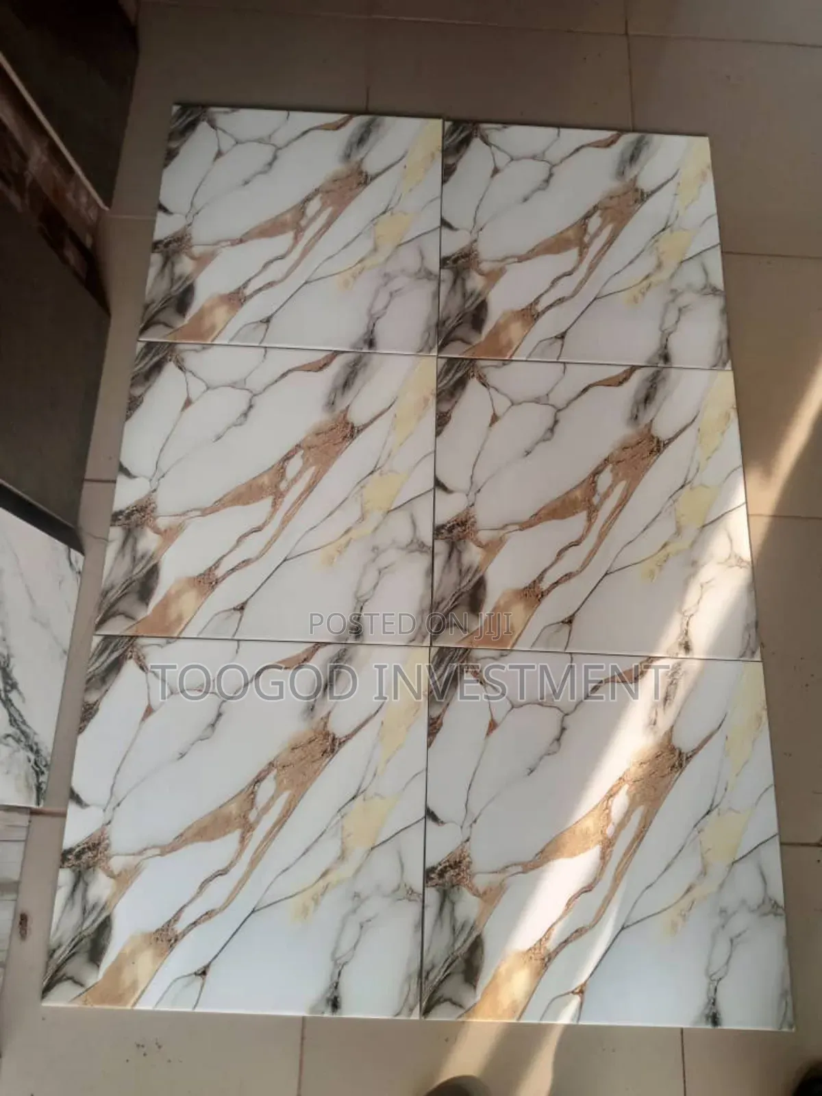40*40 Golden Floor Tiles