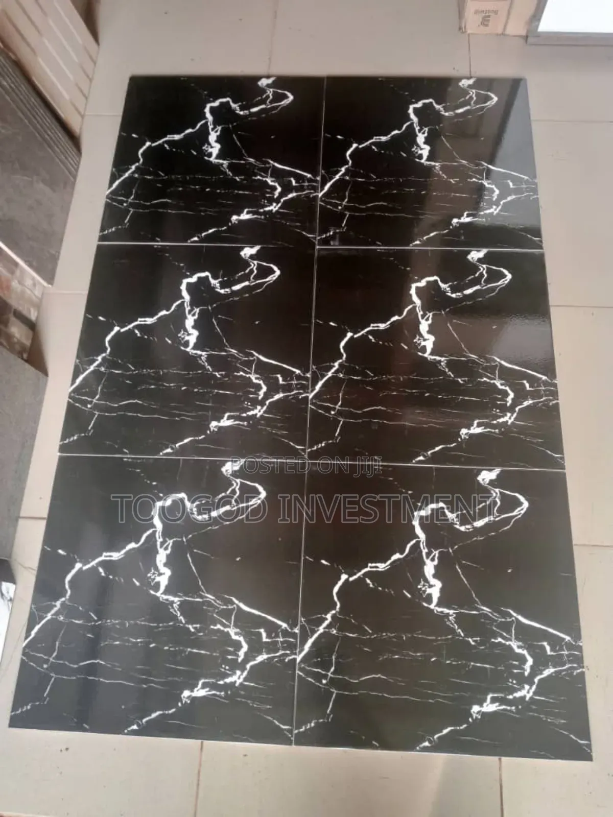 Sweet Thunder Black Floor Tiles
