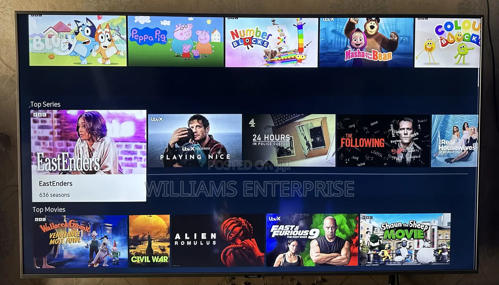 Samsung 55 Inches HDR Smart TV (Slim)